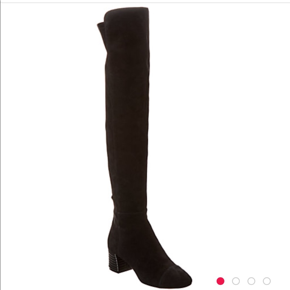 Tory Burch Nina Suede Over-The-Knee Boot
